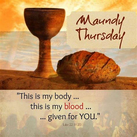 inspirational maundy thursday quotes